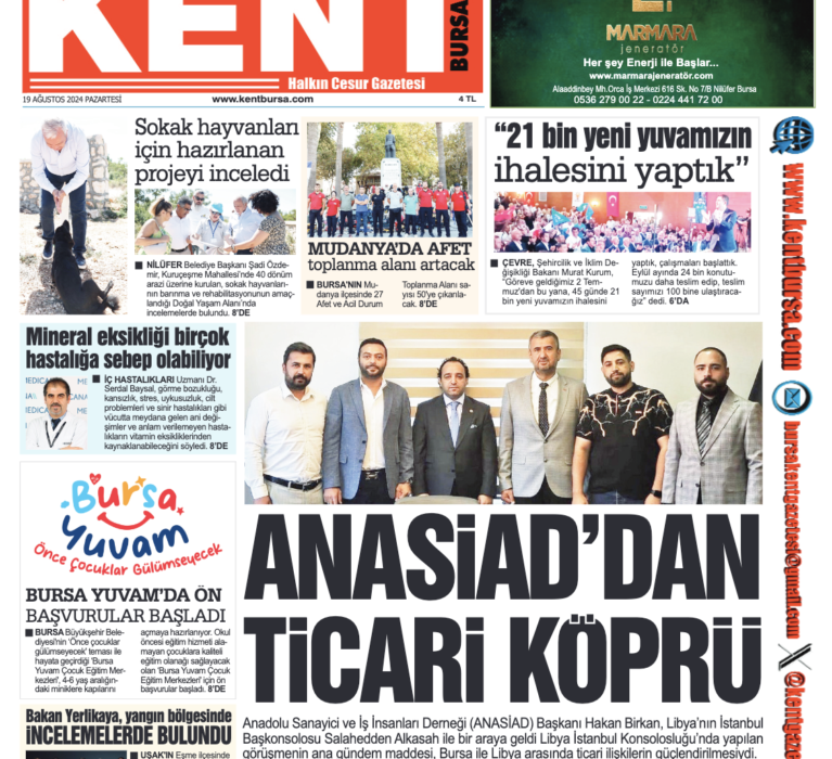 ANASİAD TAN TİCARİ KÖPRÜ