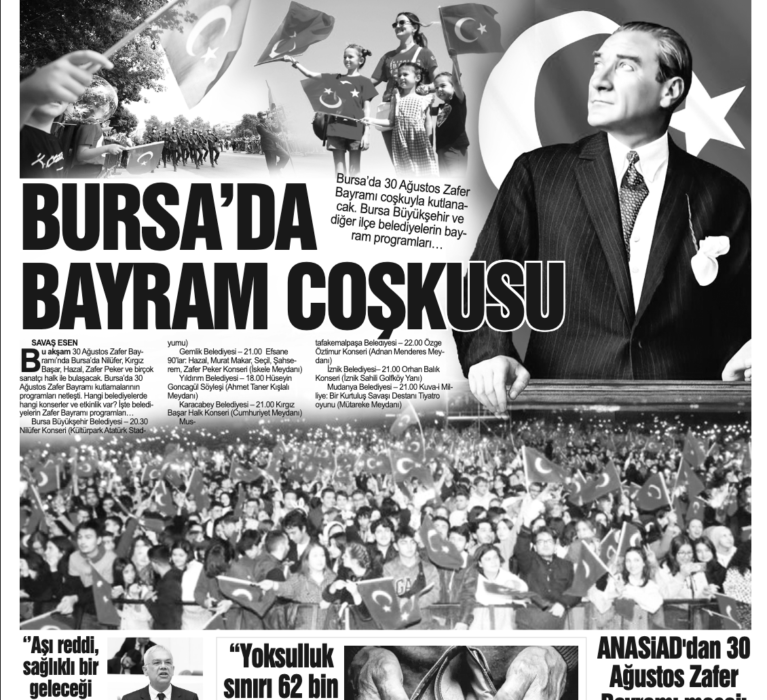 ANASİAD’DAN 30 AĞUSTOS ZAFER BAYRAMI MESAJI