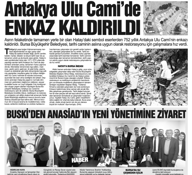 BUSKİDEN ANASİAD YENİ YÖNETİME ZİYARET