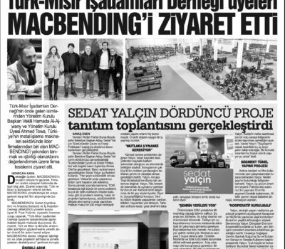 MAC BENDİNG ZİYARETİ