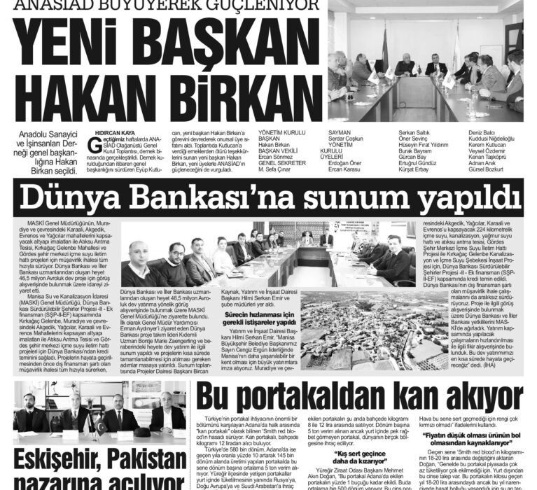 ANASİAD BÜYÜYEREK GÜÇLENİYOR.YENİ BAŞKAN HAKAN BİRKAN